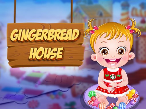 Baby Hazel Gingerbread House - 嬰兒淡褐色薑餅屋