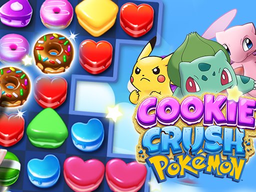 Cookie Crush Pokemon - 餅乾粉碎口袋妖怪