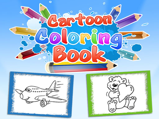 Cartoon Coloring Book Game - 卡通著色書遊戲