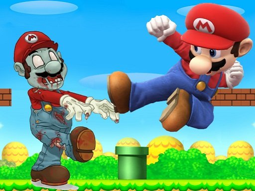Super Mario Shoot Zombies - 超級馬里奧射擊殭屍
