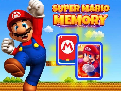 Super Mario Card Matching Puzzle - 超級馬里奧卡片配對拼圖