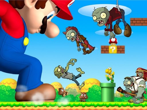 Super Mario Shooting Zombie  - 超級馬里奧射擊殭屍