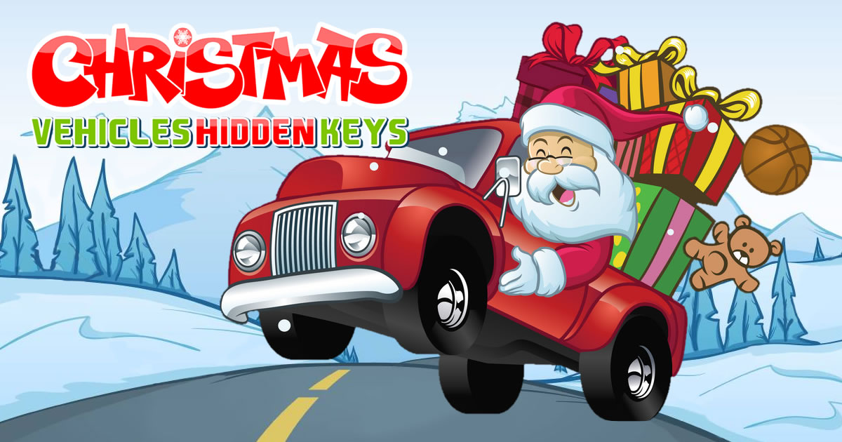 Christmas Vehicles Hidden Keys - 聖誕車隱藏鑰匙