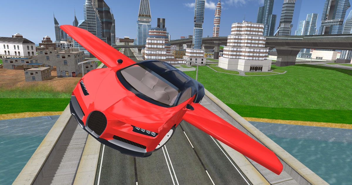 Flying Car Driving Simulator - 飛行汽車駕駛模擬器