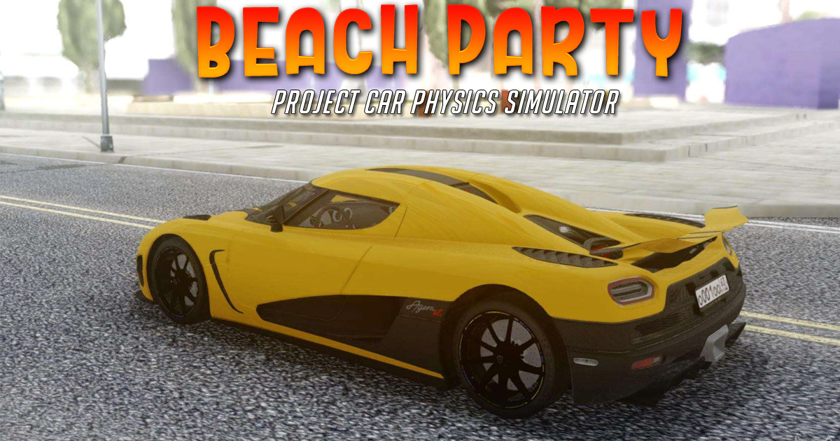Paradise Beach Project Car Physics Simulator - 天堂海灘項目汽車物理模擬器