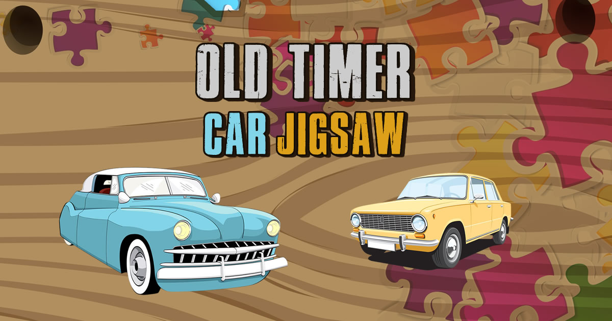 Old Timer Car Jigsaw - 老式汽車拼圖