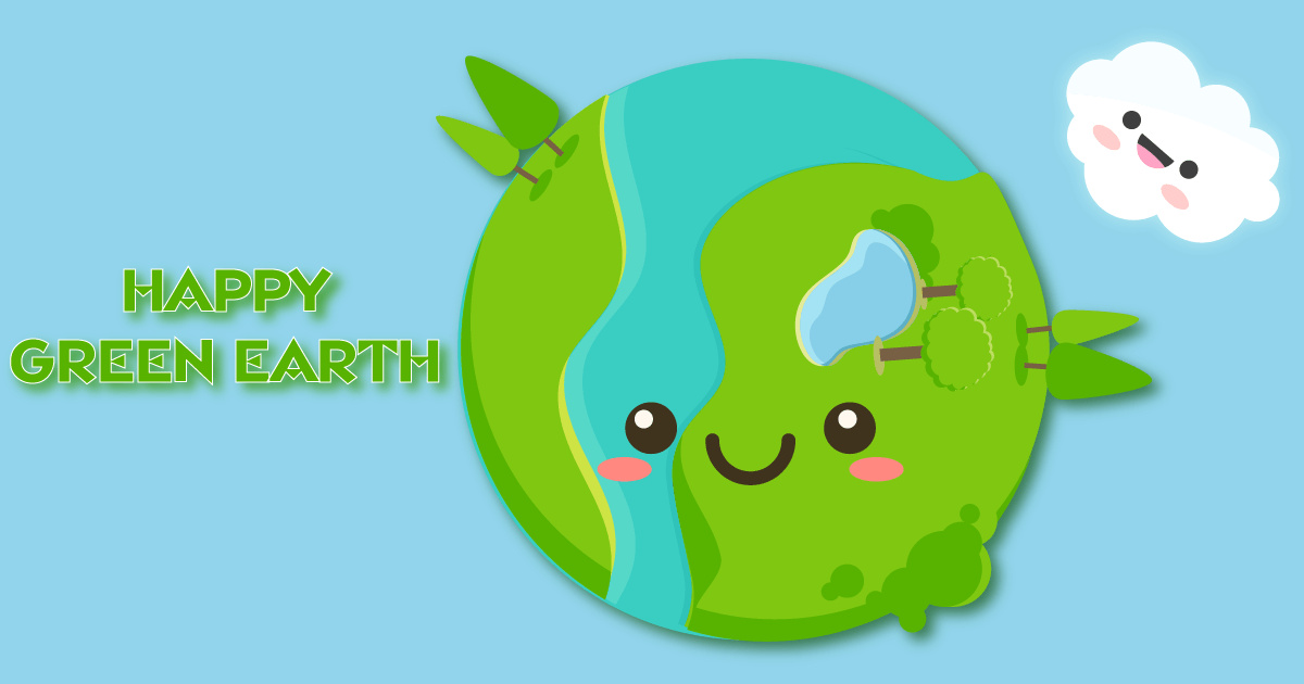 Happy Green Earth - 快樂的綠色地球