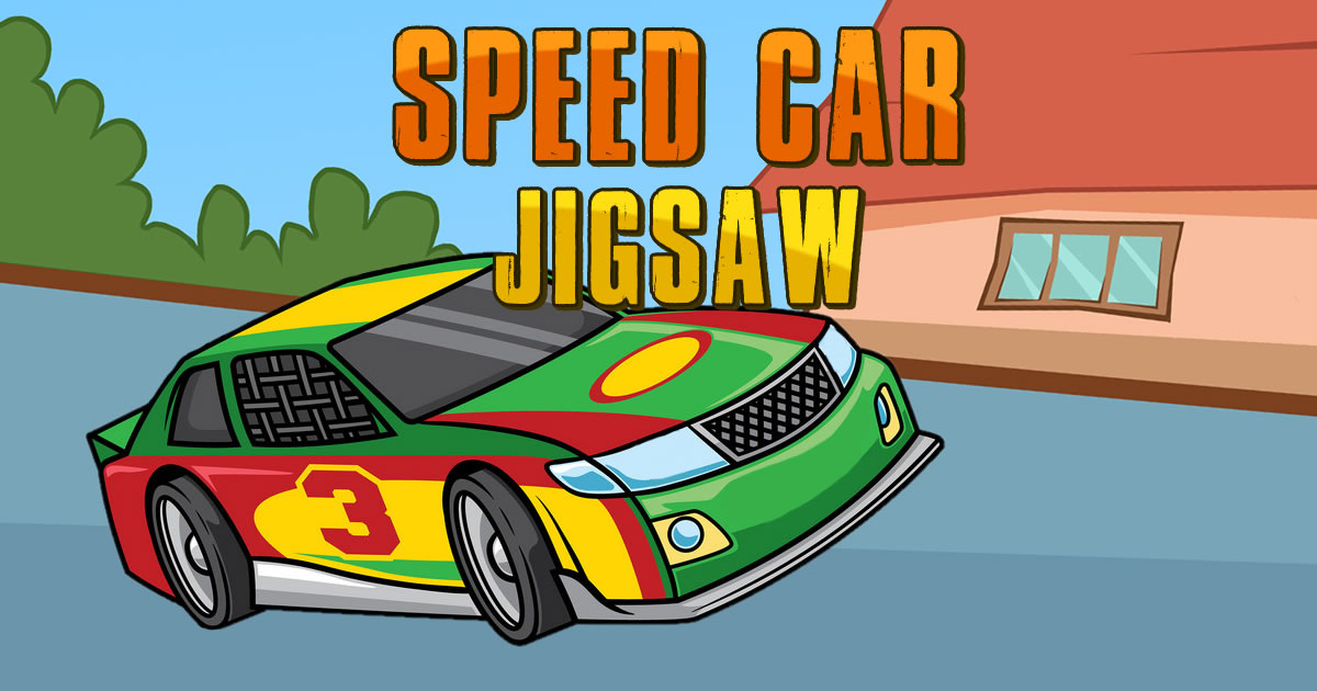 Speed Cars Jigsaw - 速度車拼圖