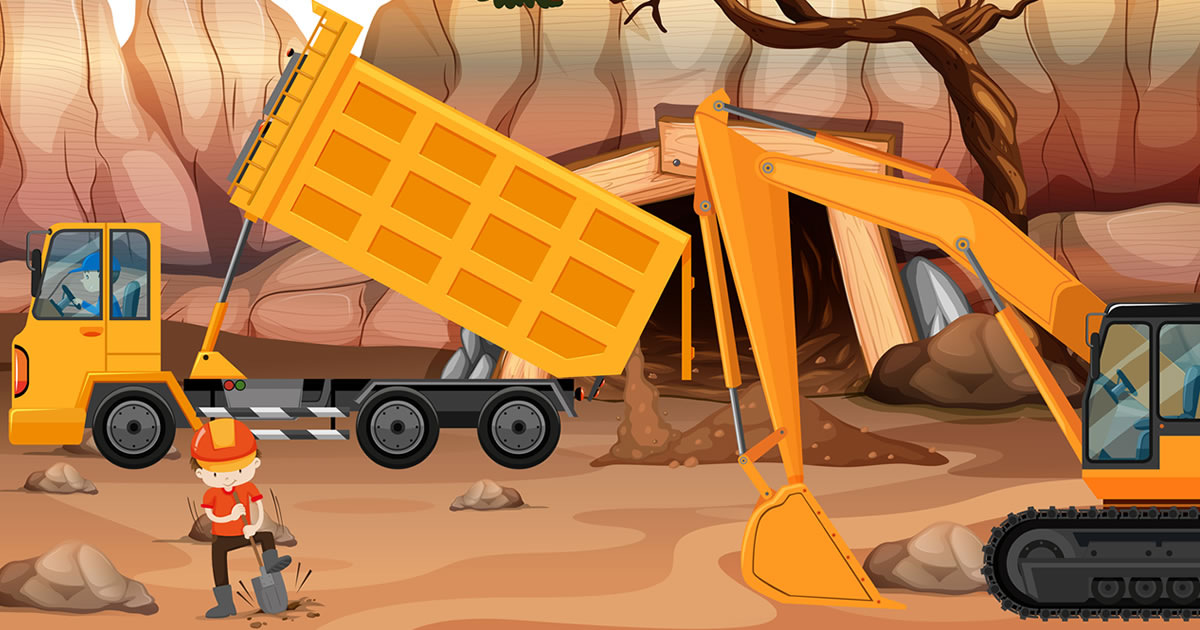 Dump Trucks Hidden Objects - 自卸車隱藏對象
