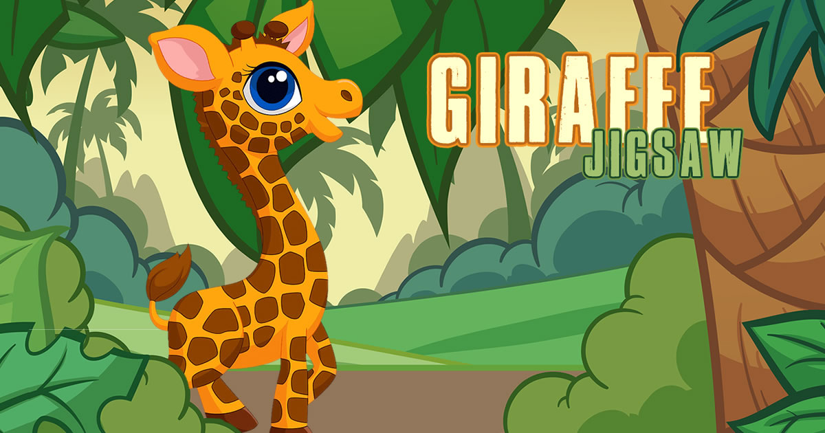 Giraffe Jigsaw - 長頸鹿拼圖