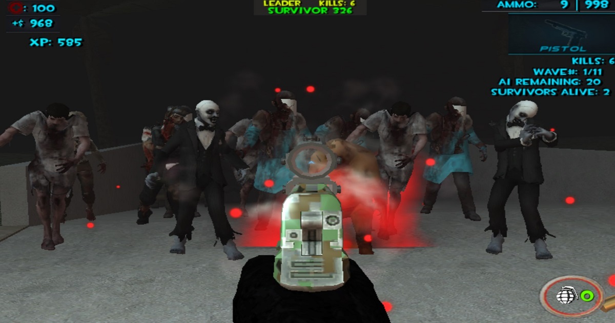 Zombie Apocalypse Tunnel Survival - 殭屍啟示錄隧道生存