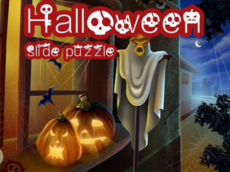 Halloween Slide Puzzle - 萬聖節幻燈片拼圖