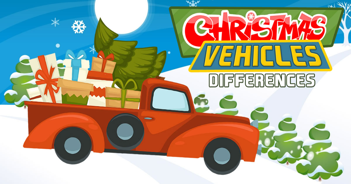 Christmas Vehicles Differences - 聖誕車輛差異