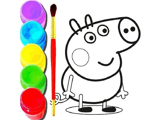 BTS Peppa Pig Coloring - 防彈少年團小豬佩奇著色
