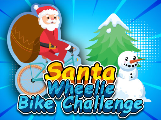 Santa Wheelie Bike Challenge - 聖誕老人輪式自行車挑戰
