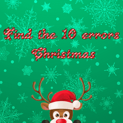 Find 10 errors - CHRISTMAS - 找出 10 個錯誤 - 聖誕節