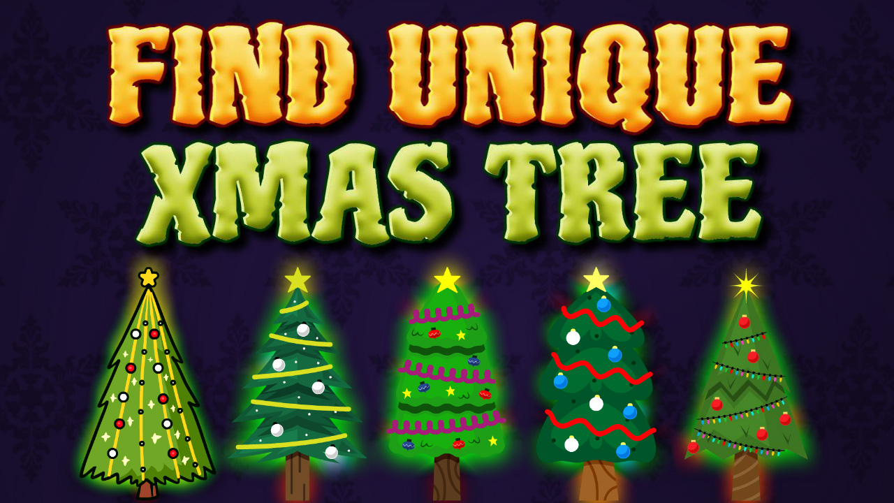 Find Unique Xmas Tree - 尋找獨特的聖誕樹