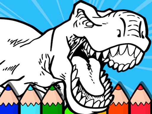 Coloring Dinos For Kids - 兒童著色恐懼