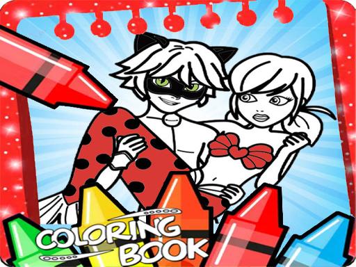 Miraculous Ladybug Coloring Book game  - Miraculous Ladybug Coloring Book game 