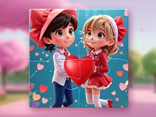 Valentine Couple Jigsaw Puzzle - Valentine Couple Jigsaw Puzzle